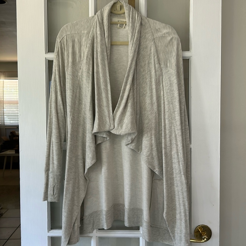 Workshop Drape Front Cardigan Sweater with Pockets